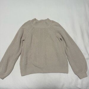 BP Cream Chunky Knit Sweater Size Small